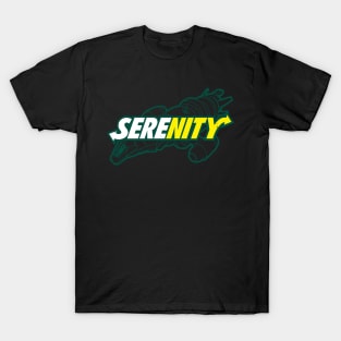 Firefly Serenity Tv Series Sci-fi Space Ship Logo Parody T-Shirt